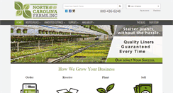 Desktop Screenshot of ncfarmsinc.com